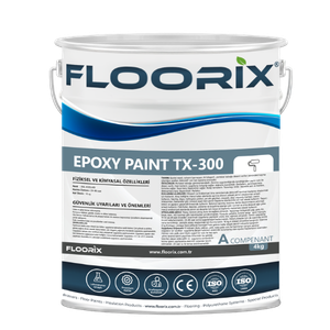 Floorix Epoxy Paint TX-300, gerçek ürün ambalajı