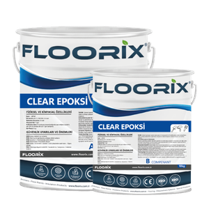 Floorix Clear Epoksi, gerçek ürün ambalajı