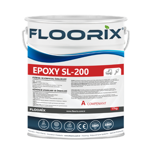 Floorix Epoxy SL-200, gerçek ürün ambalajı